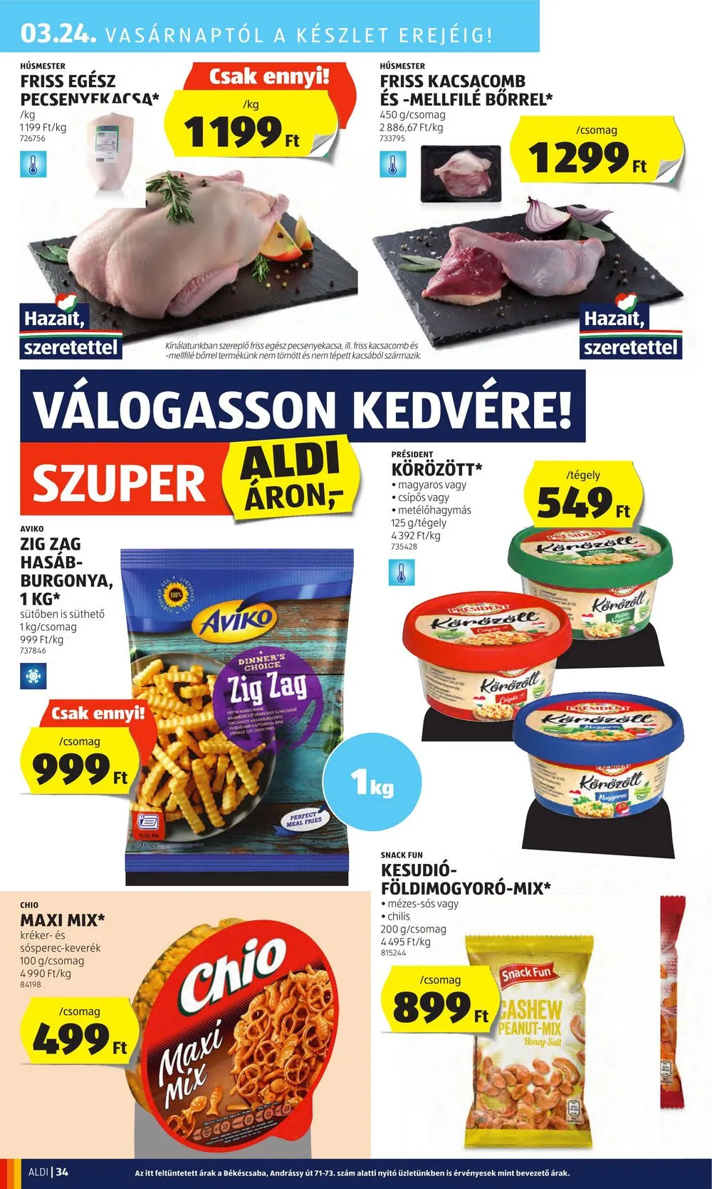 Aldi akciós újság 03.21–03.30 – 38. oldal