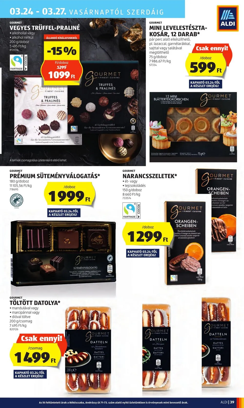 Aldi akciós újság 03.21–03.30 – 43. oldal