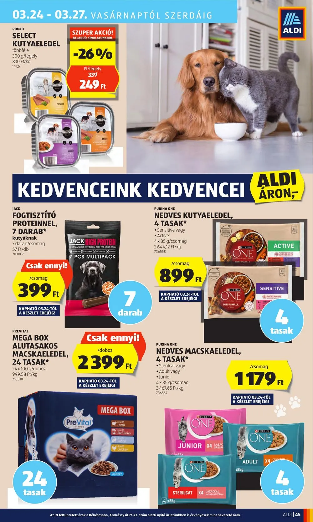 Aldi akciós újság 03.21–03.30 – 49. oldal