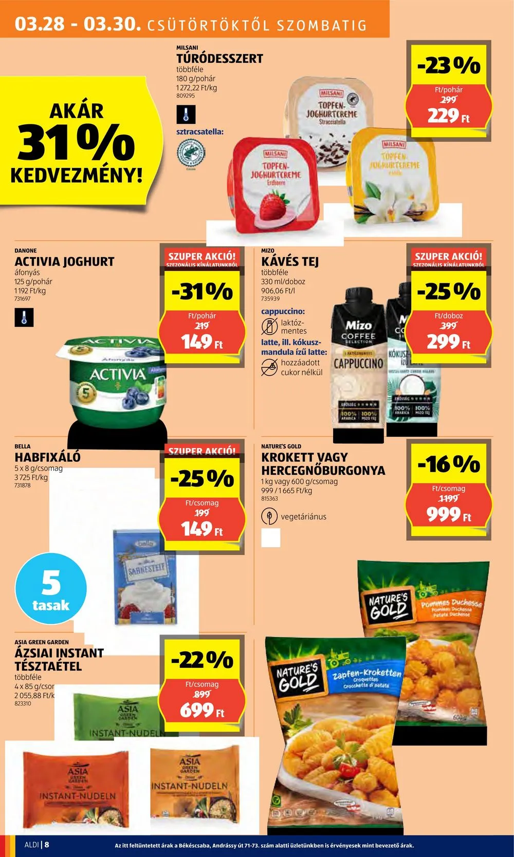 Aldi akciós újság 03.28–04.03 – 10. oldal