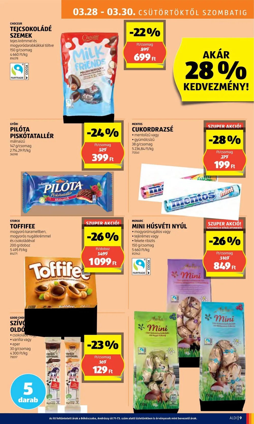 Aldi akciós újság 03.28–04.03 – 11. oldal