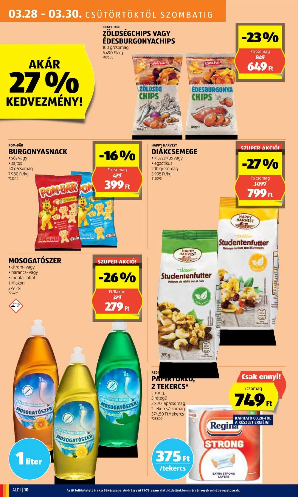 Aldi akciós újság 03.28–04.03 – 12. oldal