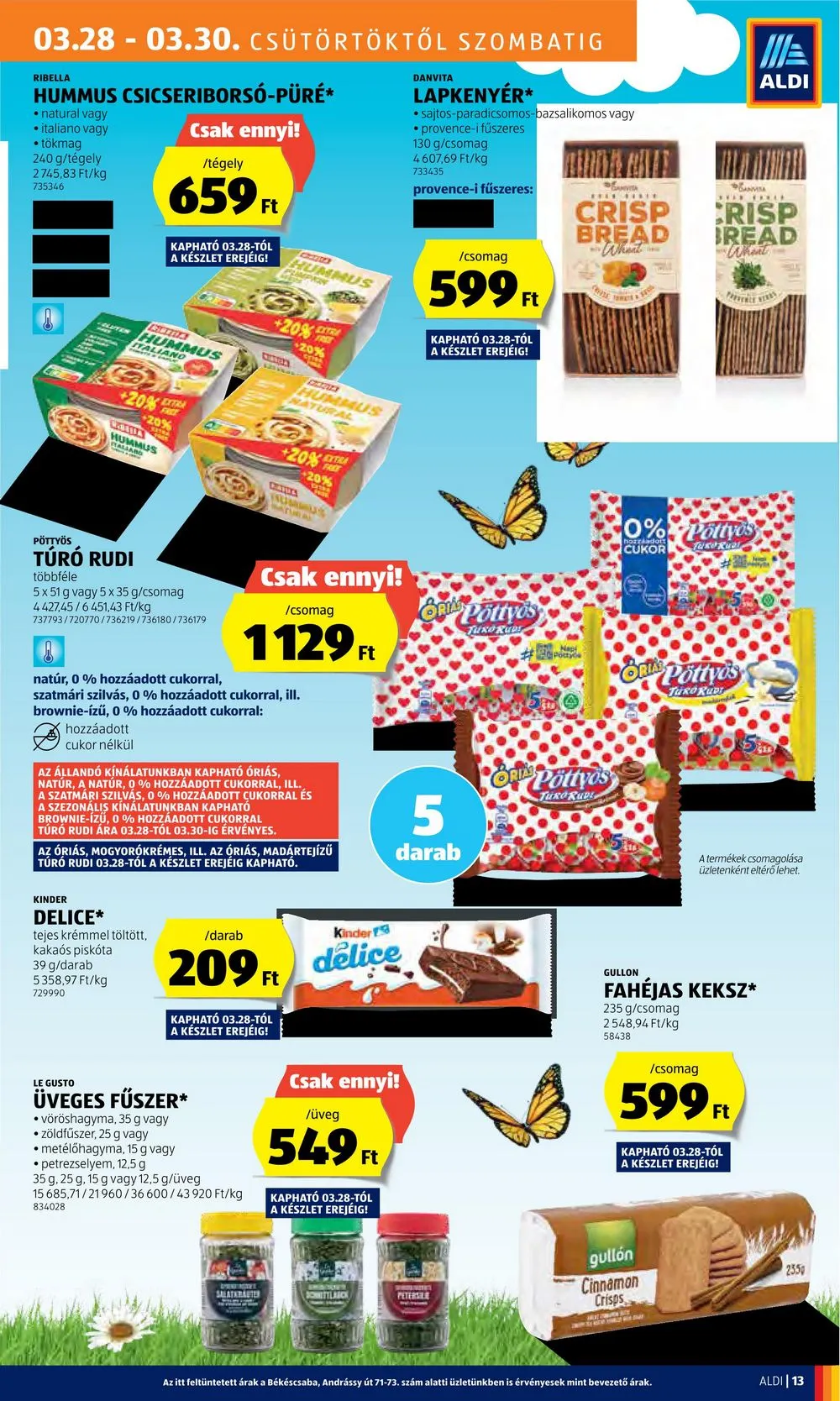 Aldi akciós újság 03.28–04.03 – 15. oldal