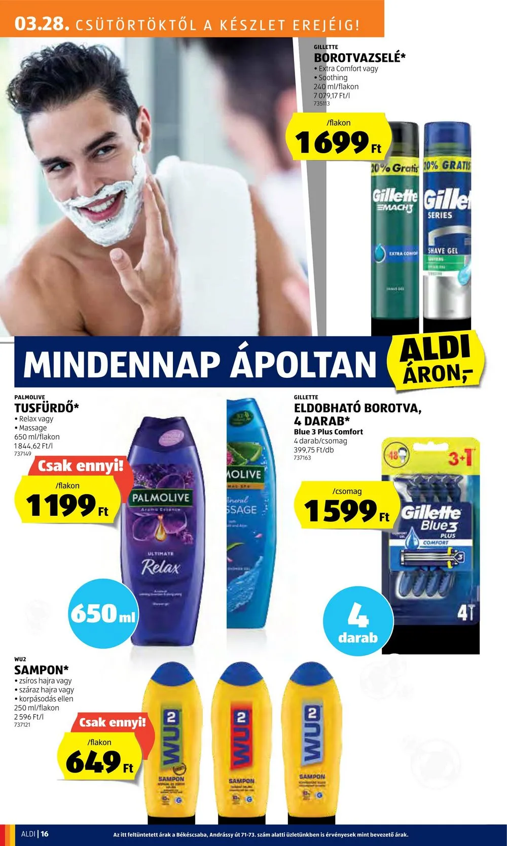 Aldi akciós újság 03.28–04.03 – 18. oldal
