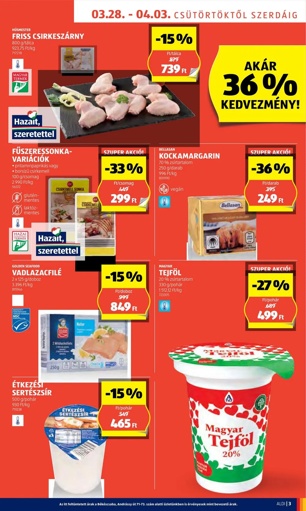 Aldi akciós újság 03.28–04.03 – 3. oldal