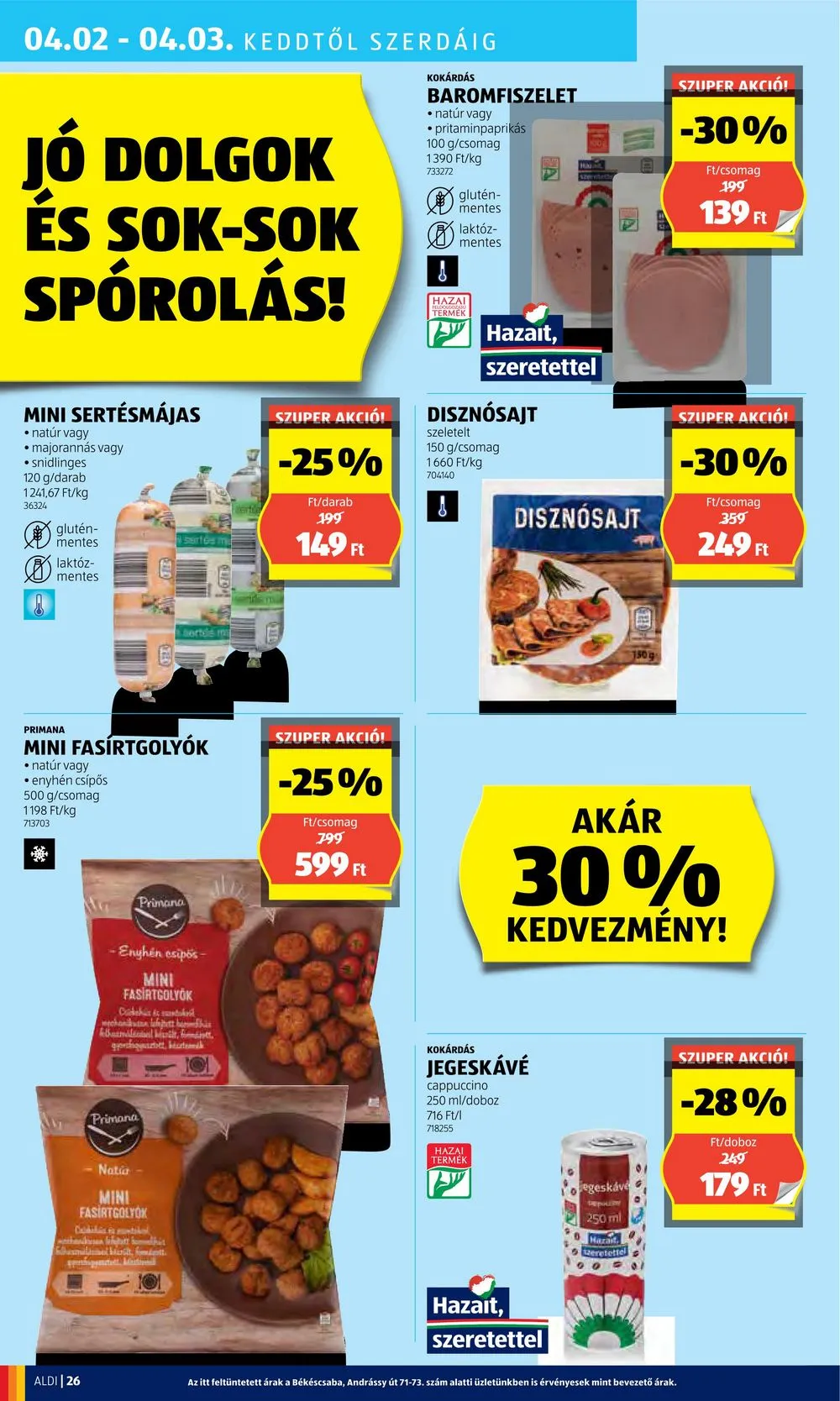 Aldi akciós újság 03.28–04.03 – 30. oldal