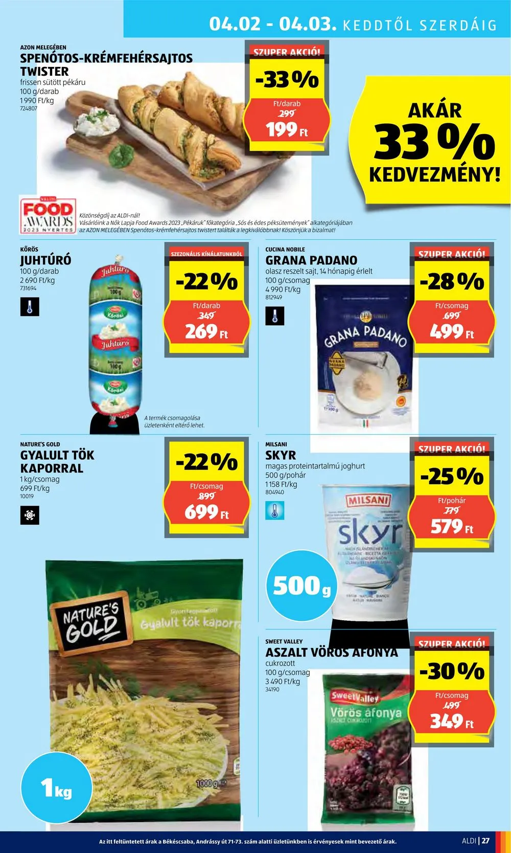 Aldi akciós újság 03.28–04.03 – 31. oldal