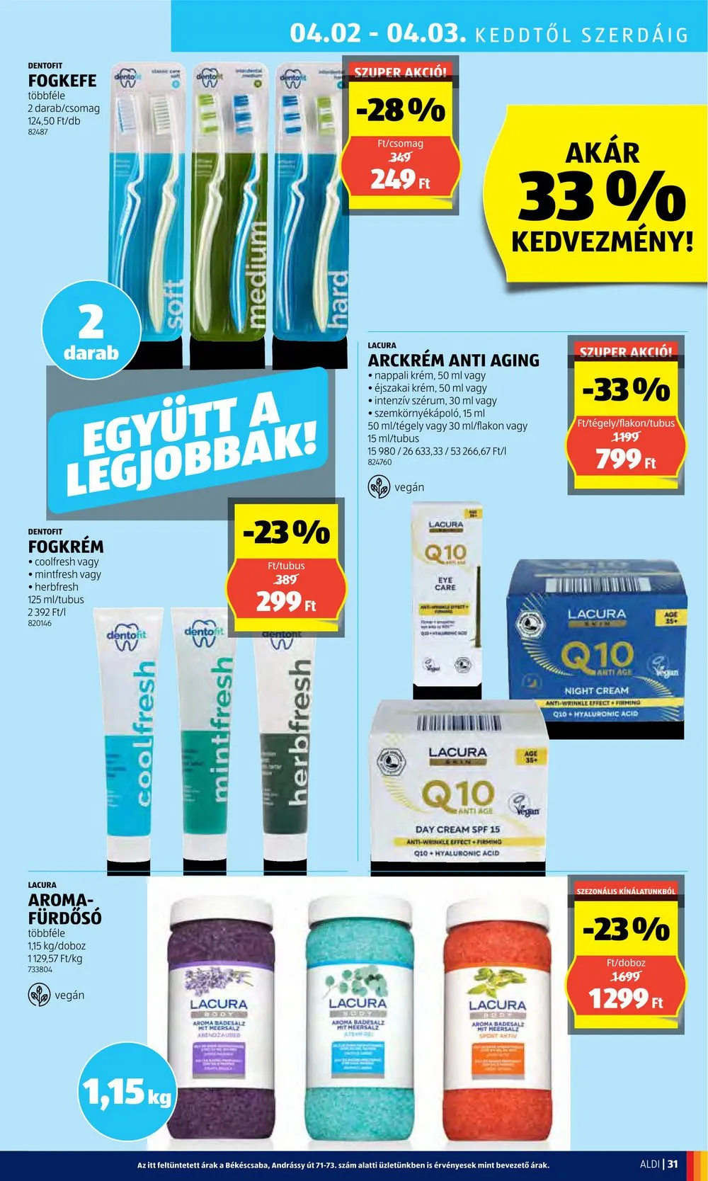 Aldi akciós újság 03.28–04.03 – 35. oldal