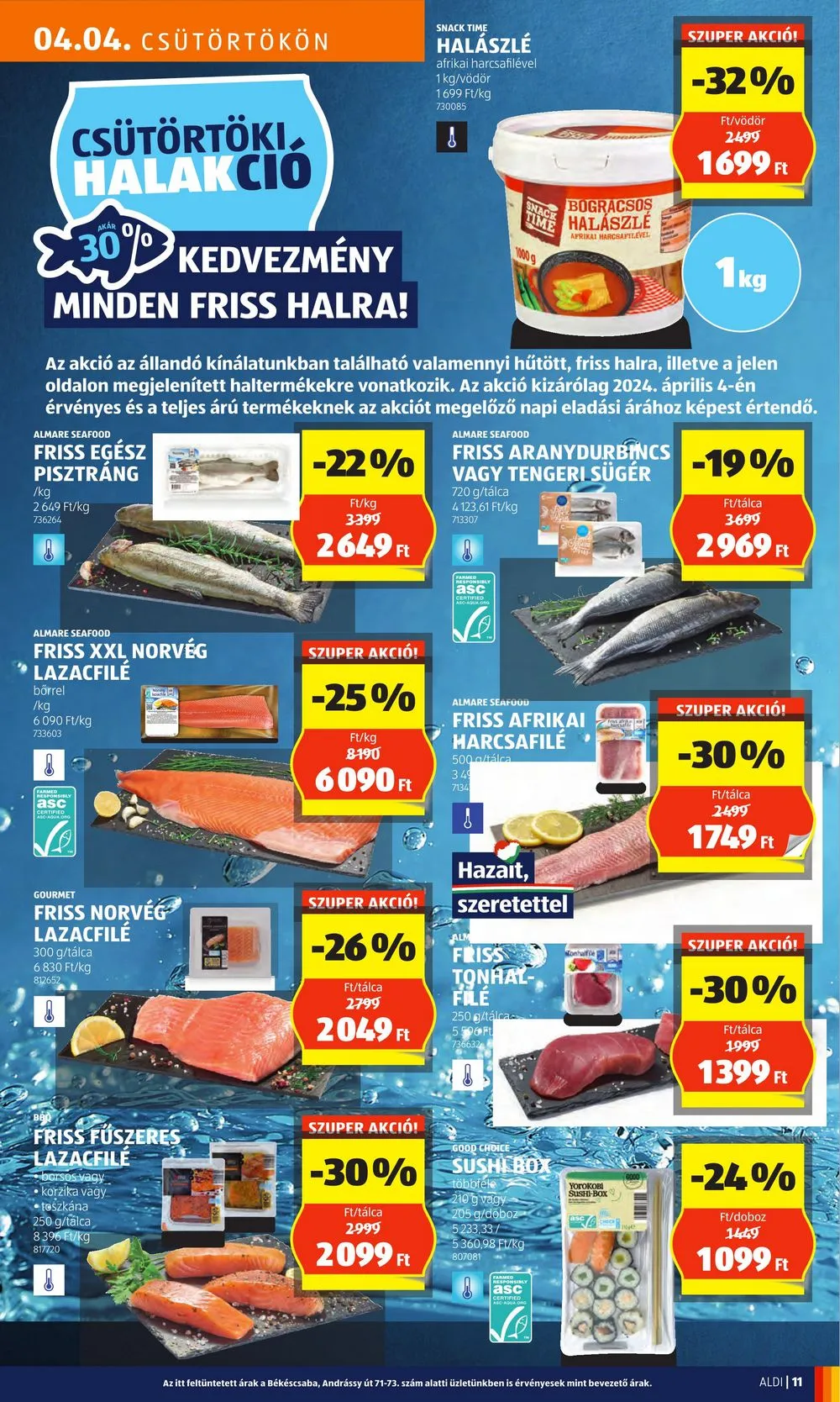 Aldi akciós újság 04.04–04.10 – 13. oldal
