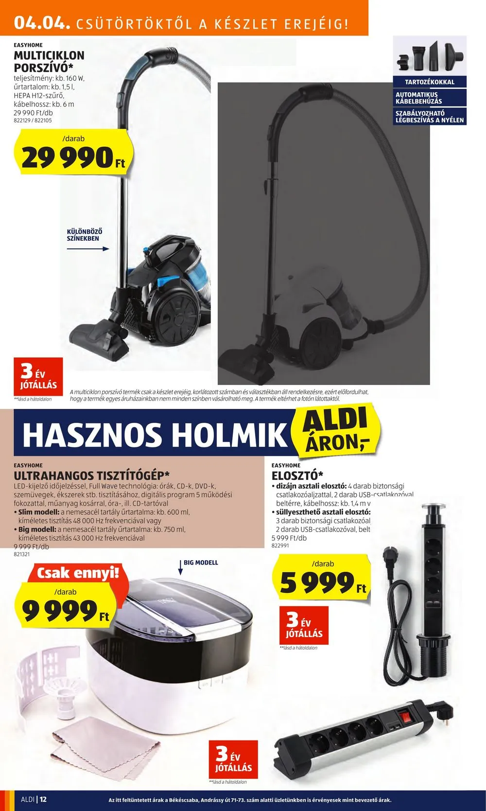 Aldi akciós újság 04.04–04.10 – 14. oldal