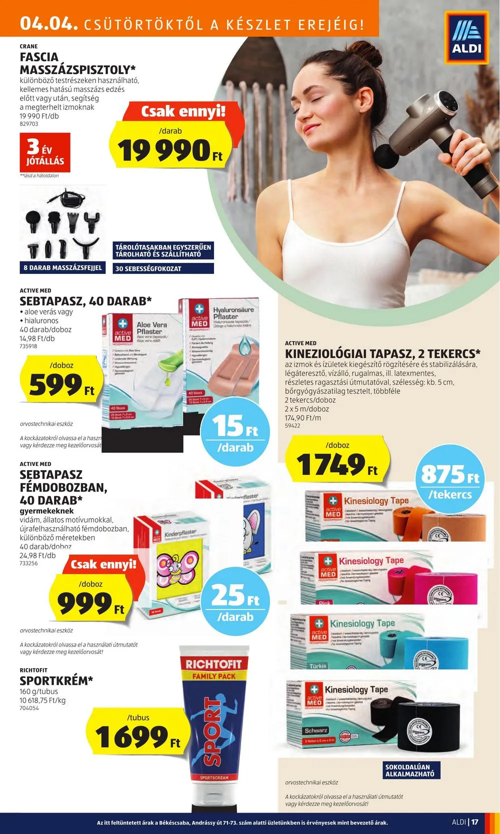Aldi akciós újság 04.04–04.10 – 19. oldal