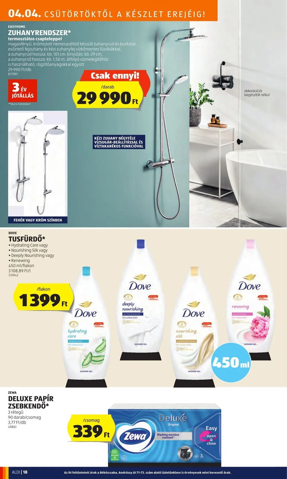 Aldi akciós újság 04.04–04.10 – 20. oldal