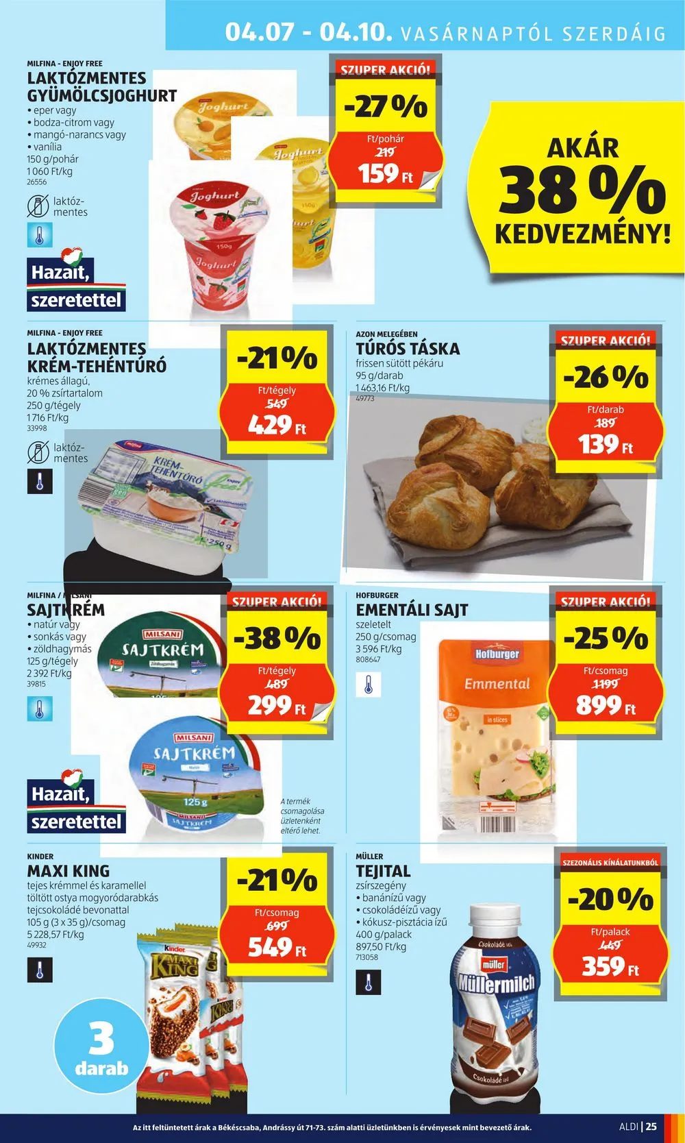 Aldi akciós újság 04.04–04.10 – 29. oldal