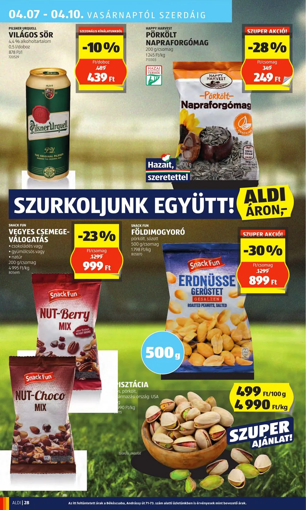 Aldi akciós újság 04.04–04.10 – 32. oldal