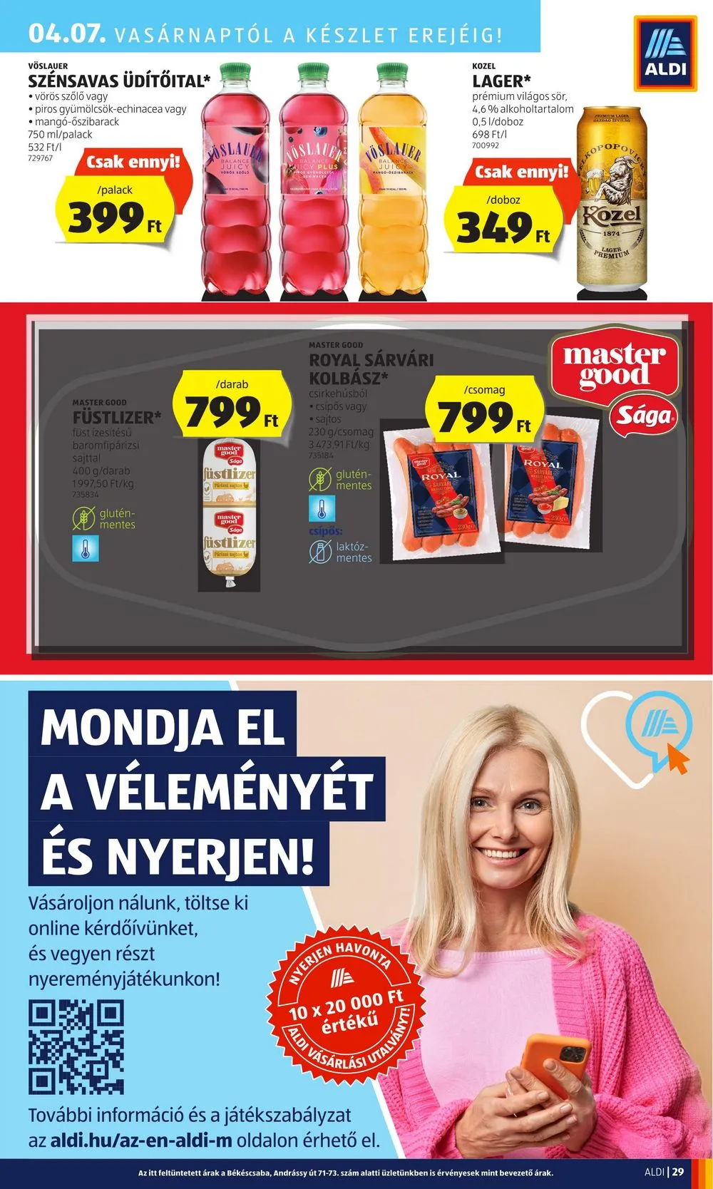 Aldi akciós újság 04.04–04.10 – 33. oldal