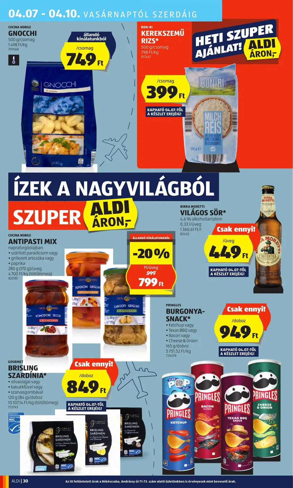 Aldi akciós újság 04.04–04.10 – 34. oldal