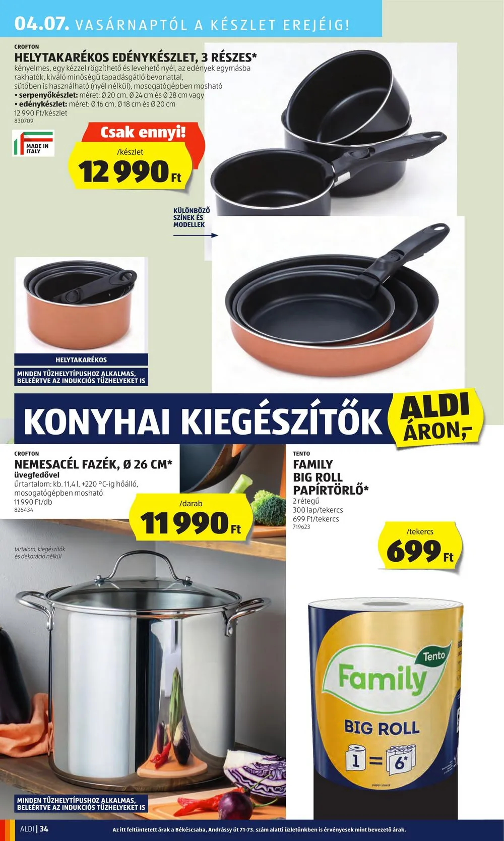 Aldi akciós újság 04.04–04.10 – 38. oldal