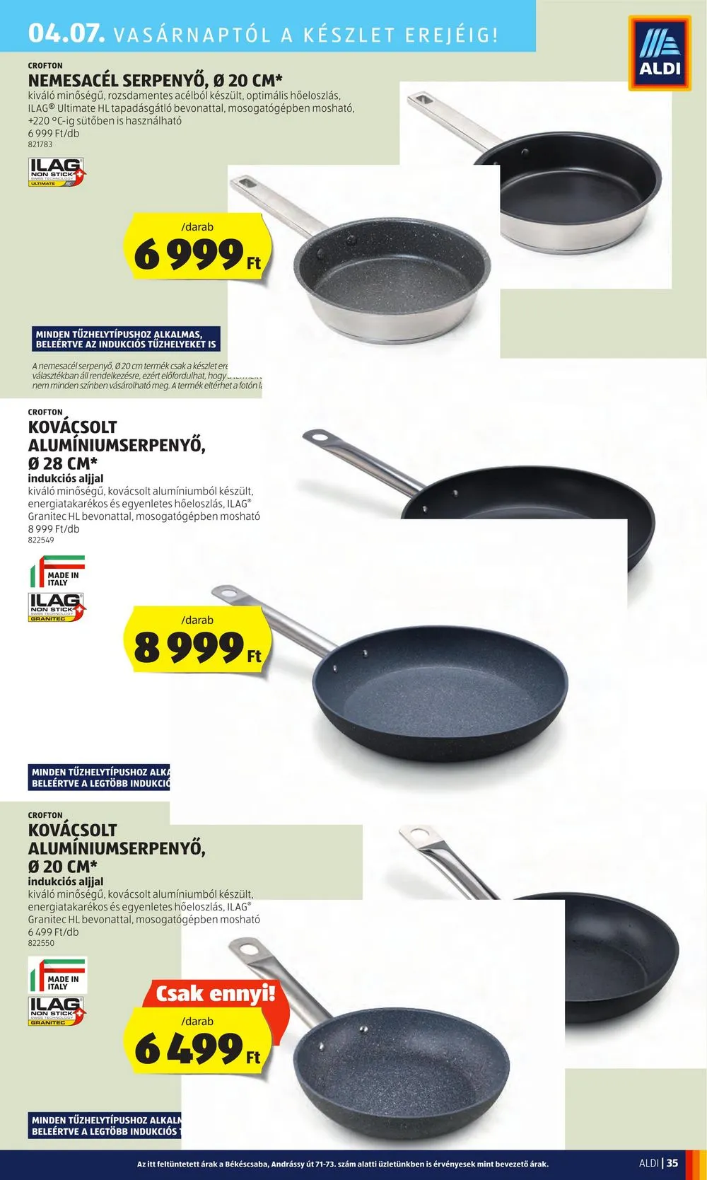 Aldi akciós újság 04.04–04.10 – 39. oldal