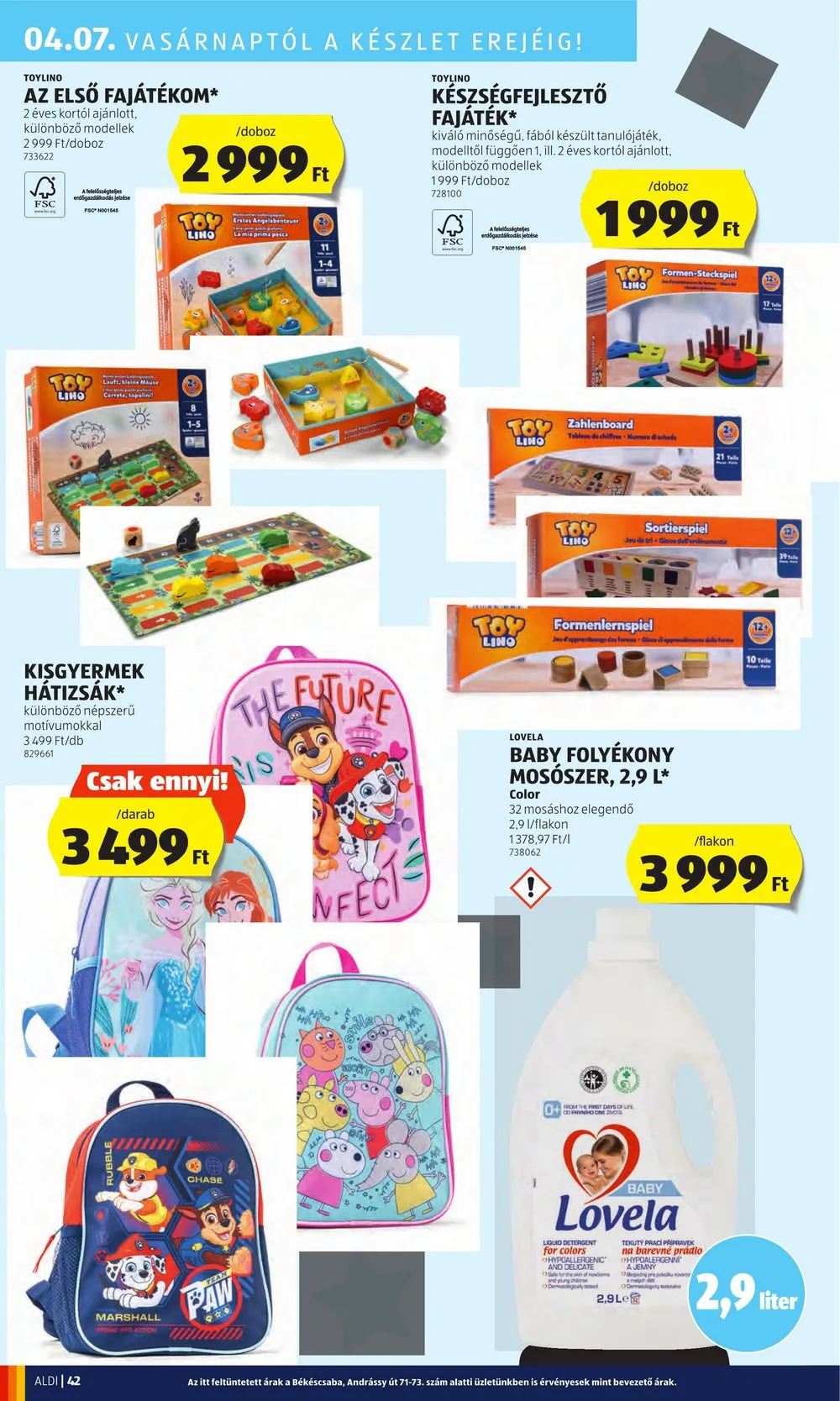 Aldi akciós újság 04.04–04.10 – 46. oldal