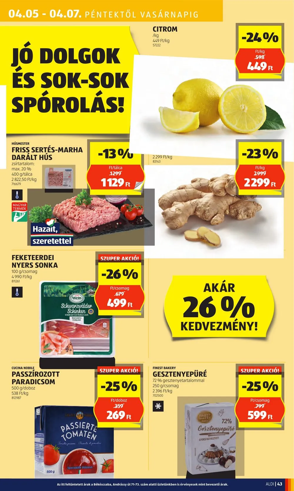 Aldi akciós újság 04.04–04.10 – 47. oldal