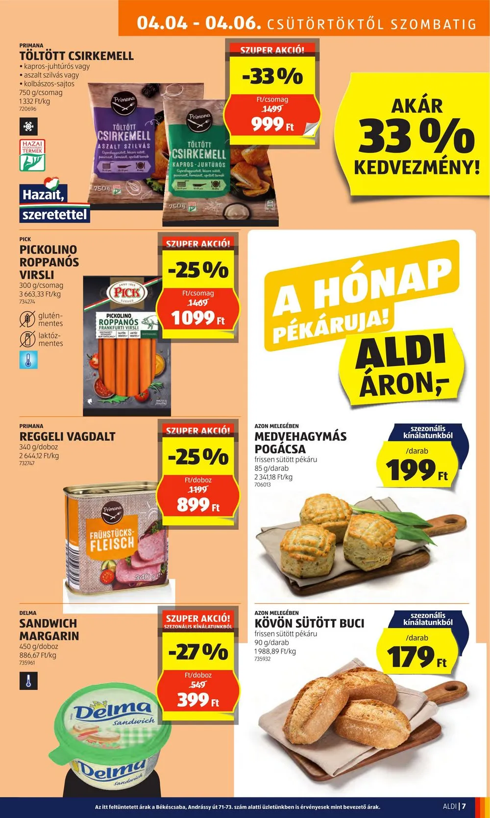 Aldi akciós újság 04.04–04.10 – 9. oldal