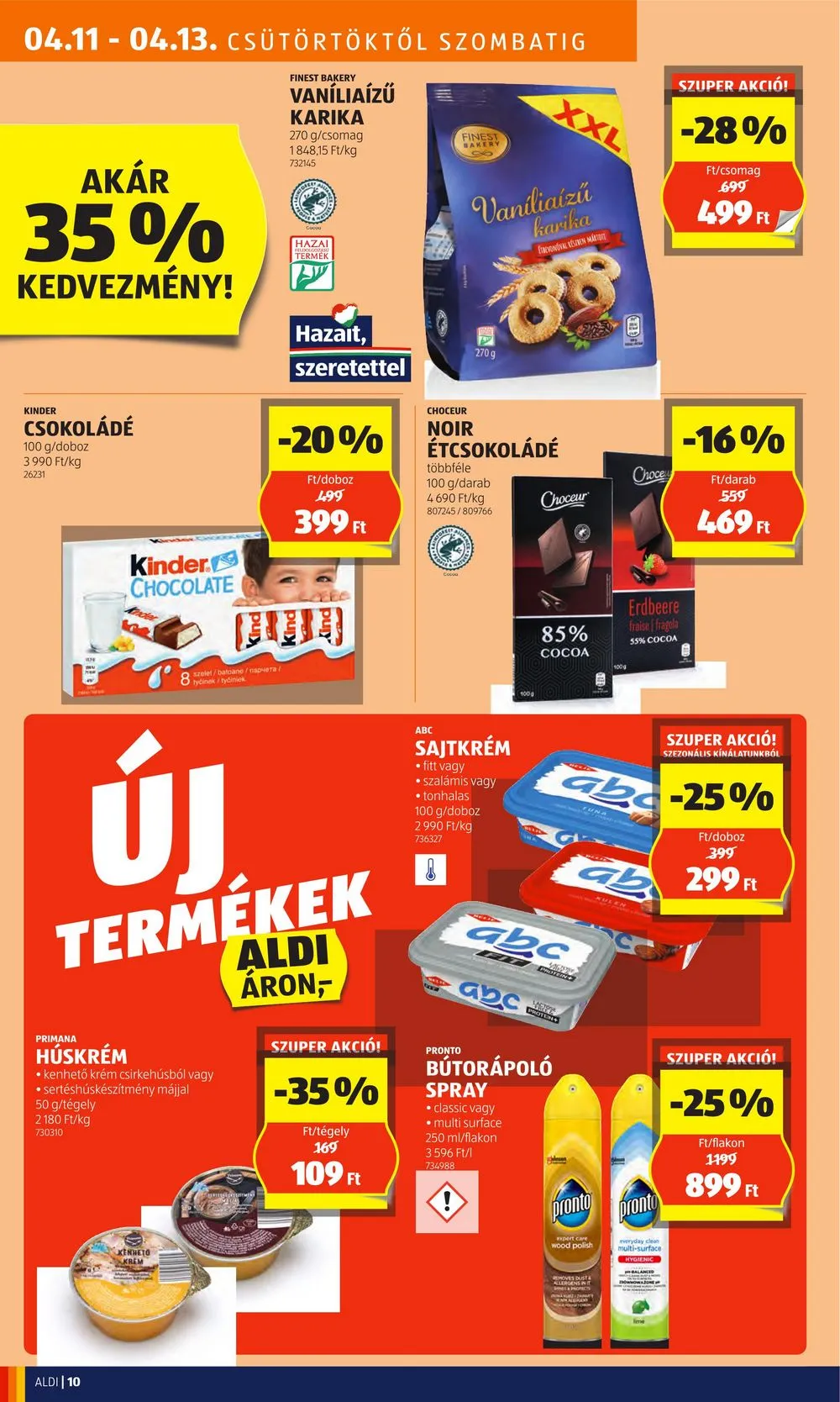 Aldi akciós újság 04.11–04.17 – 12. oldal
