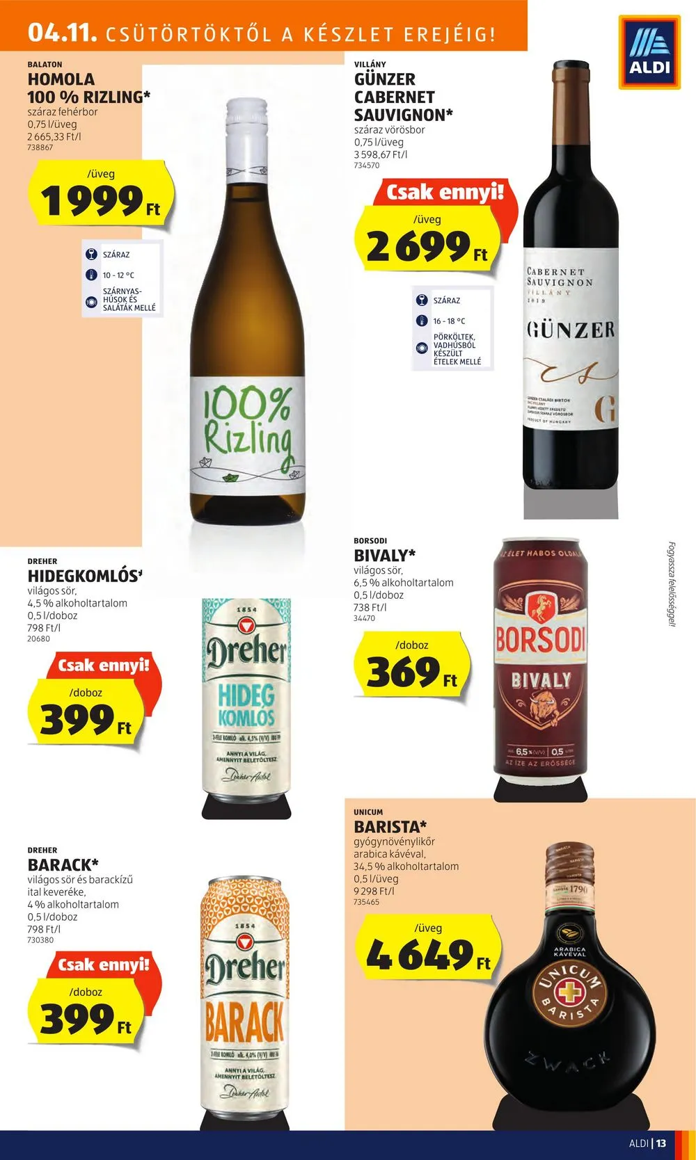 Aldi akciós újság 04.11–04.17 – 15. oldal