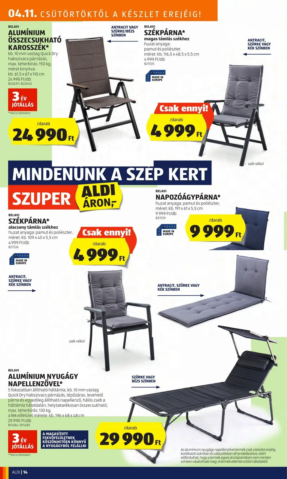 Aldi akciós újság 04.11–04.17 – 16. oldal
