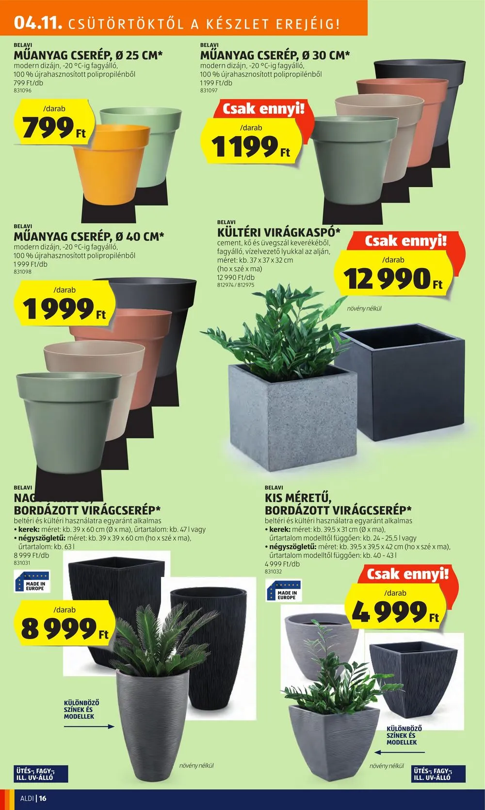 Aldi akciós újság 04.11–04.17 – 18. oldal