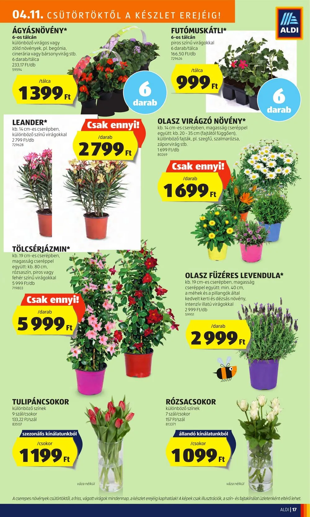 Aldi akciós újság 04.11–04.17 – 19. oldal