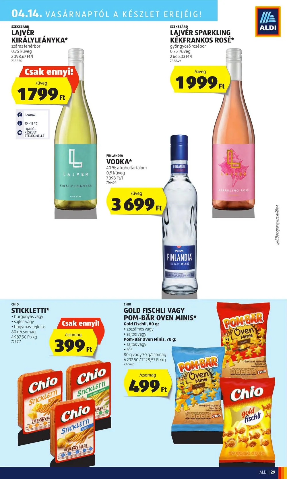 Aldi akciós újság 04.11–04.17 – 33. oldal