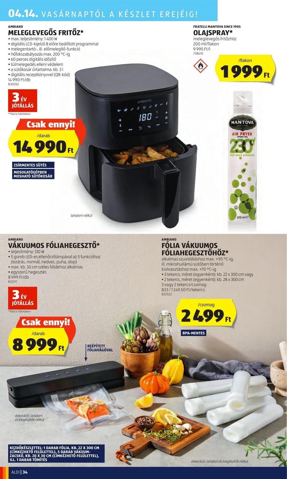 Aldi akciós újság 04.11–04.17 – 38. oldal