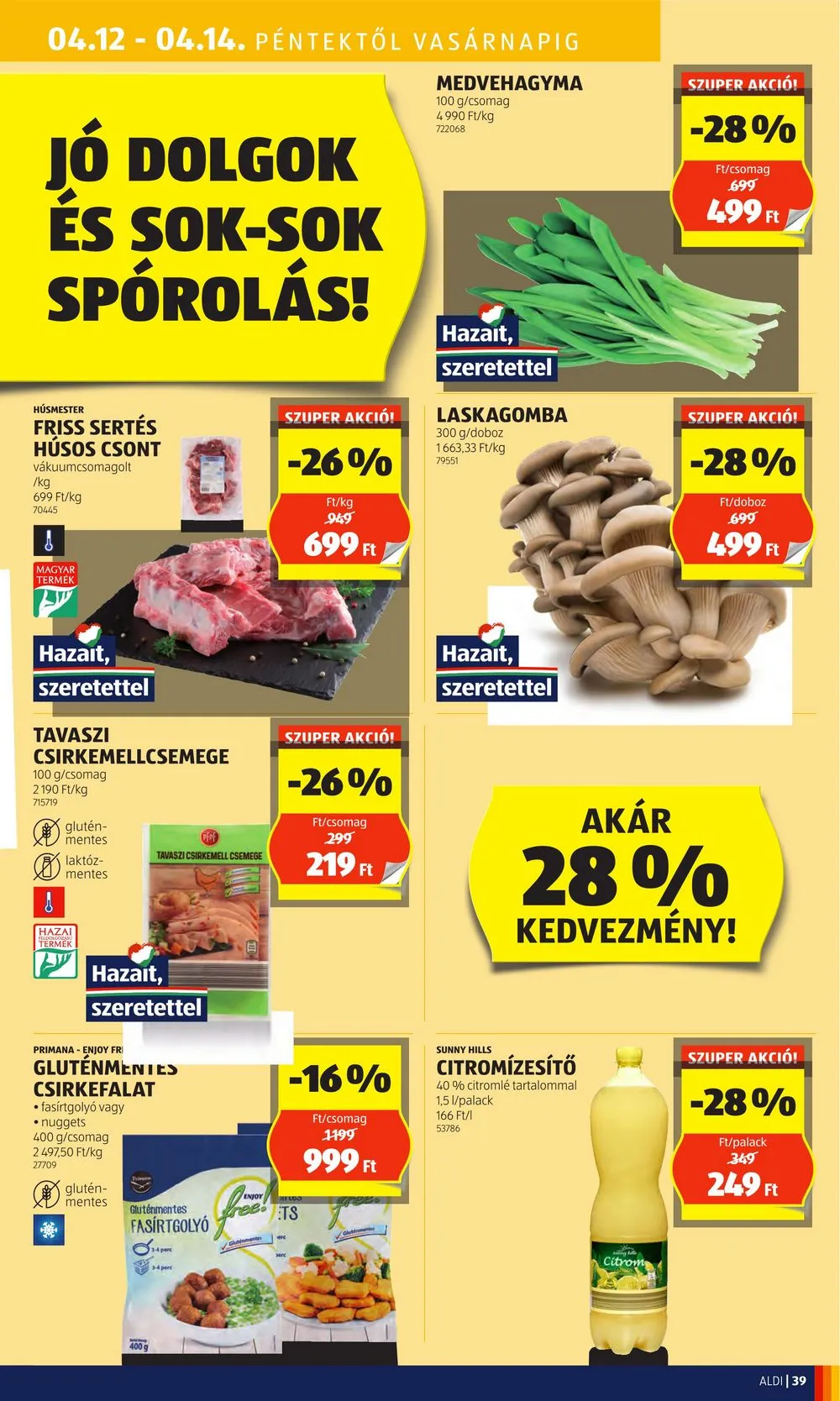 Aldi akciós újság 04.11–04.17 – 47. oldal