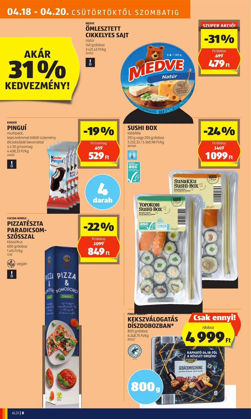 Aldi akciós újság 04.18–04.24 – 10. oldal