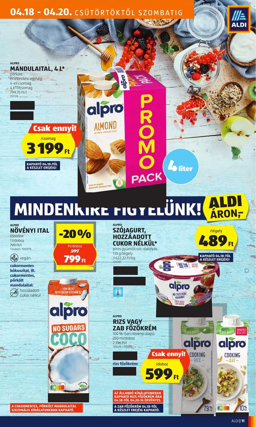 Aldi akciós újság 04.18–04.24 – 13. oldal