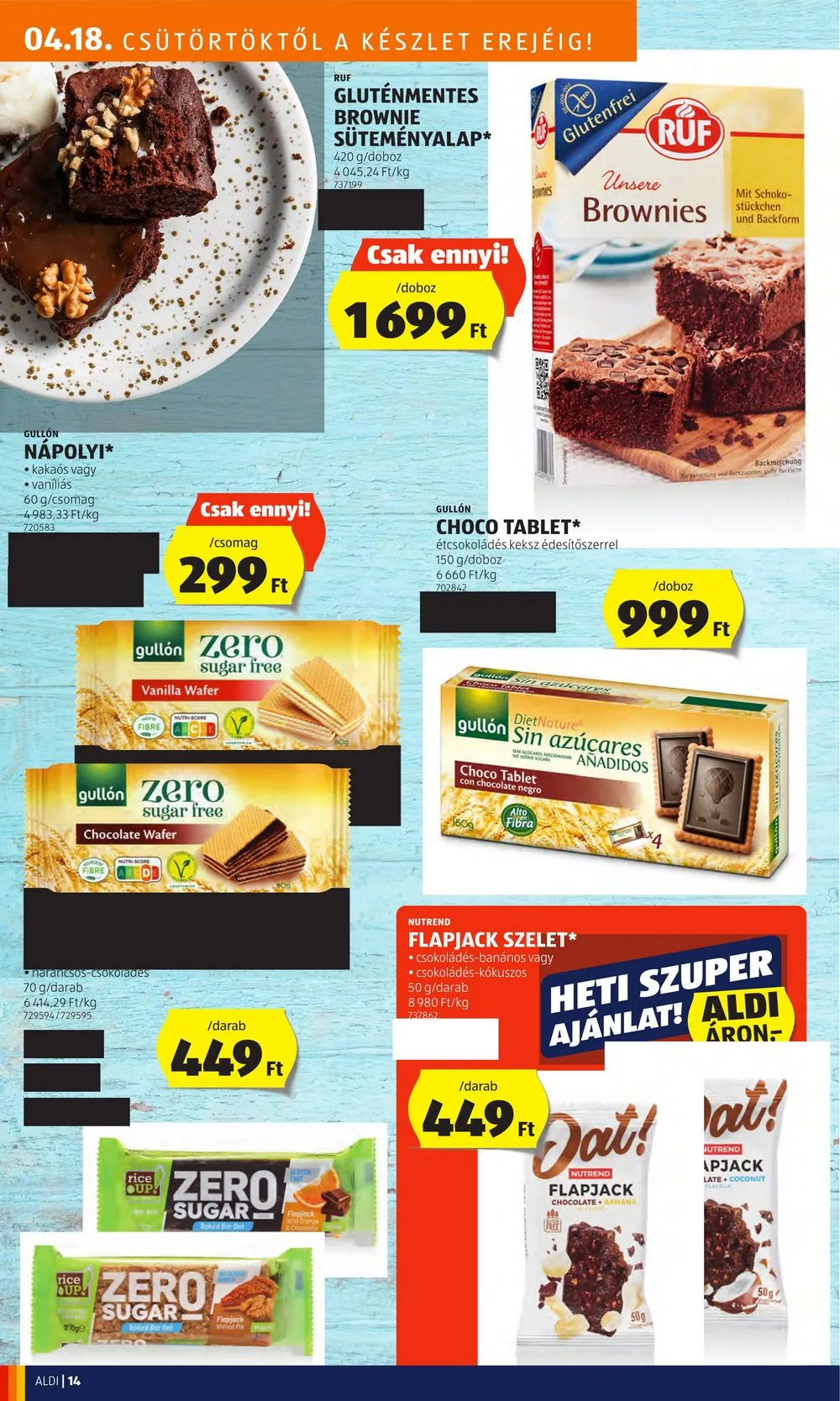 Aldi akciós újság 04.18–04.24 – 16. oldal