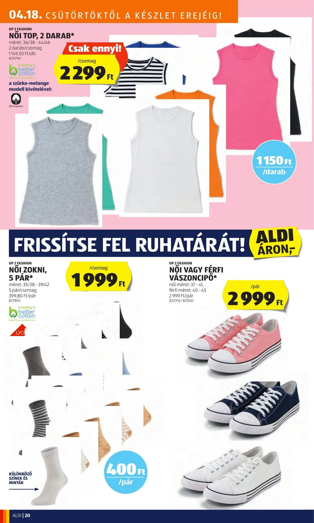 Aldi akciós újság 04.18–04.24 – 22. oldal