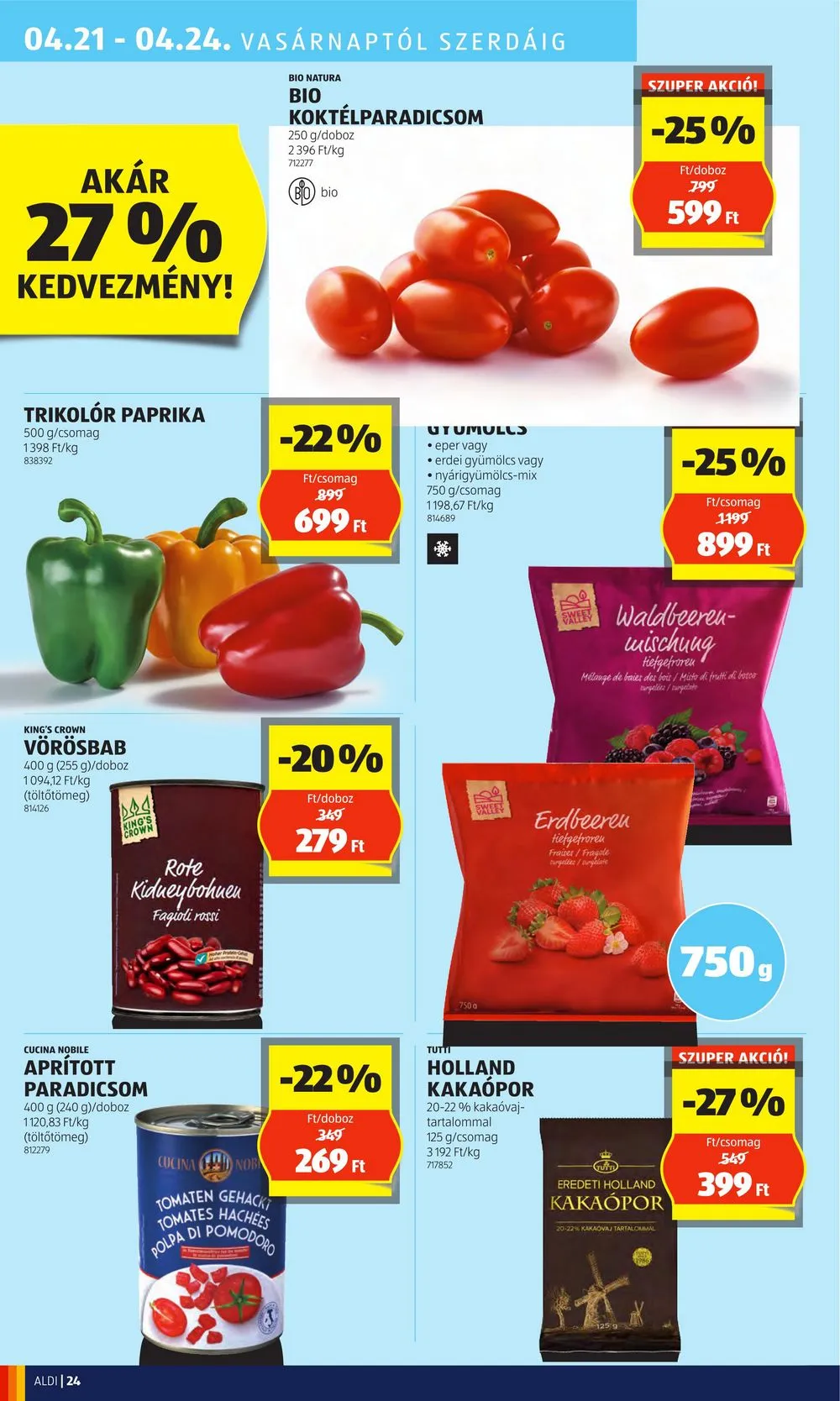 Aldi akciós újság 04.18–04.24 – 28. oldal