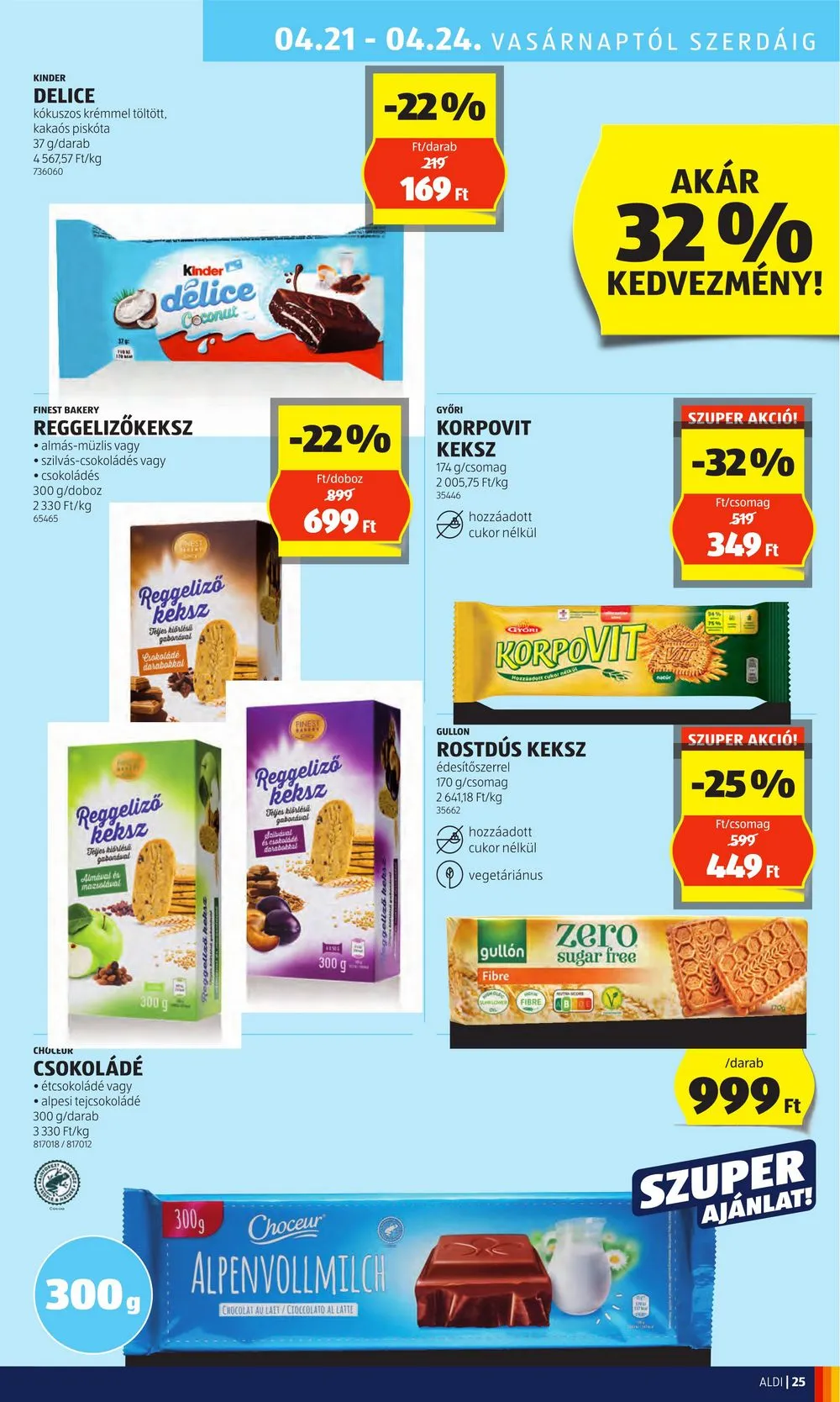 Aldi akciós újság 04.18–04.24 – 29. oldal
