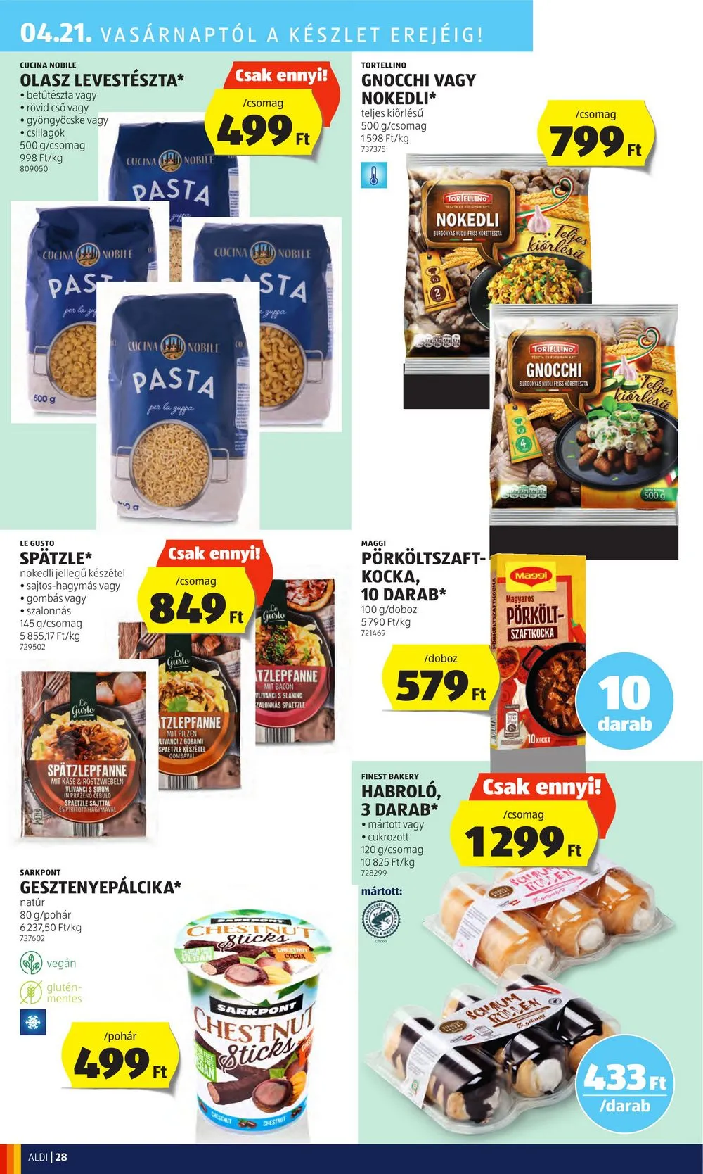 Aldi akciós újság 04.18–04.24 – 32. oldal