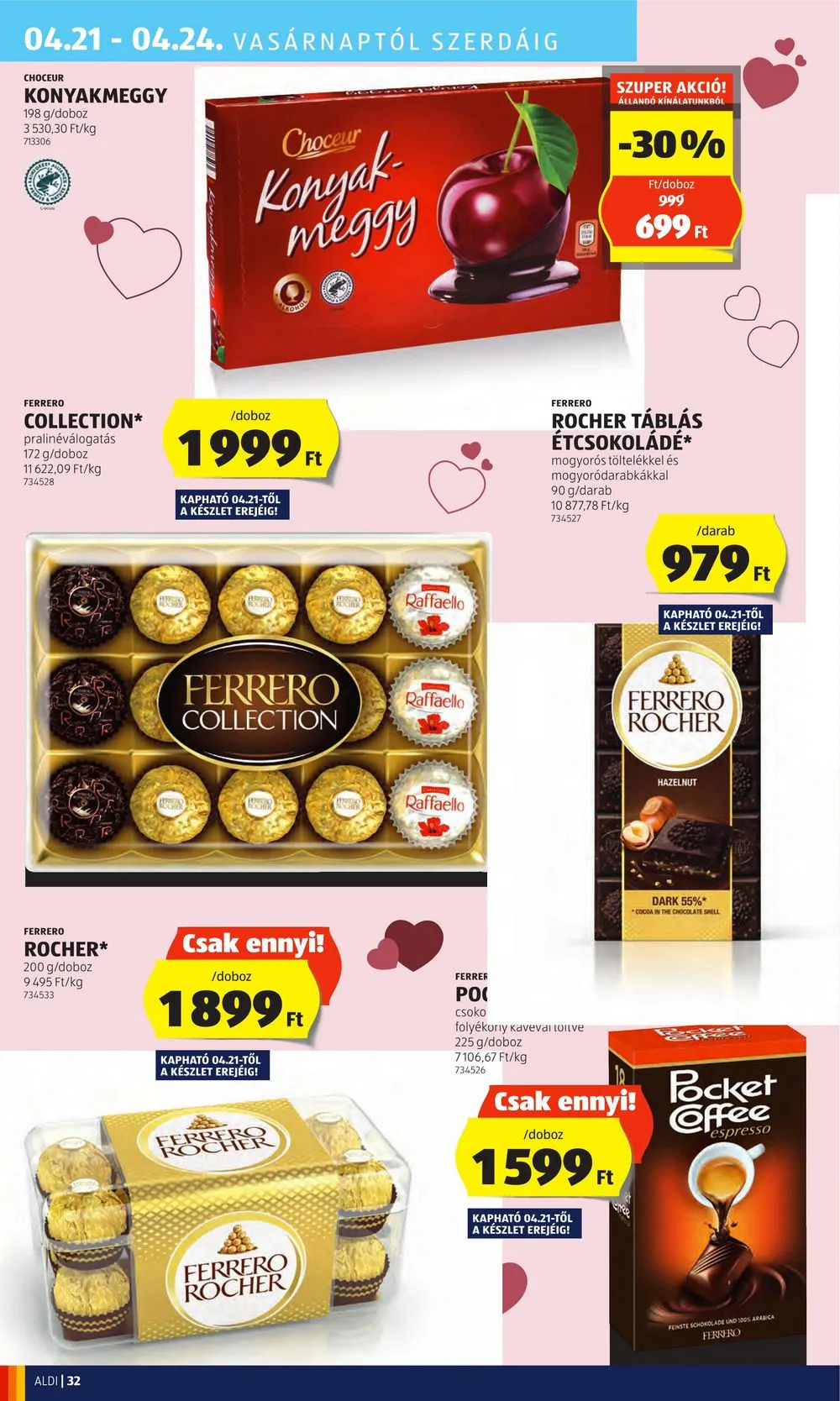 Aldi akciós újság 04.18–04.24 – 36. oldal