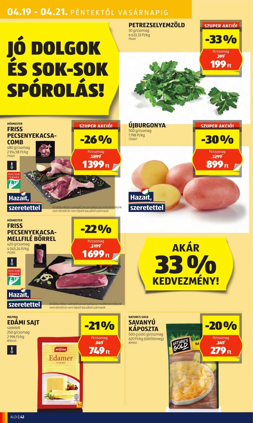 Aldi akciós újság 04.18–04.24 – 46. oldal