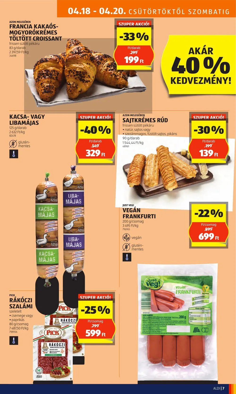 Aldi akciós újság 04.18–04.24 – 9. oldal