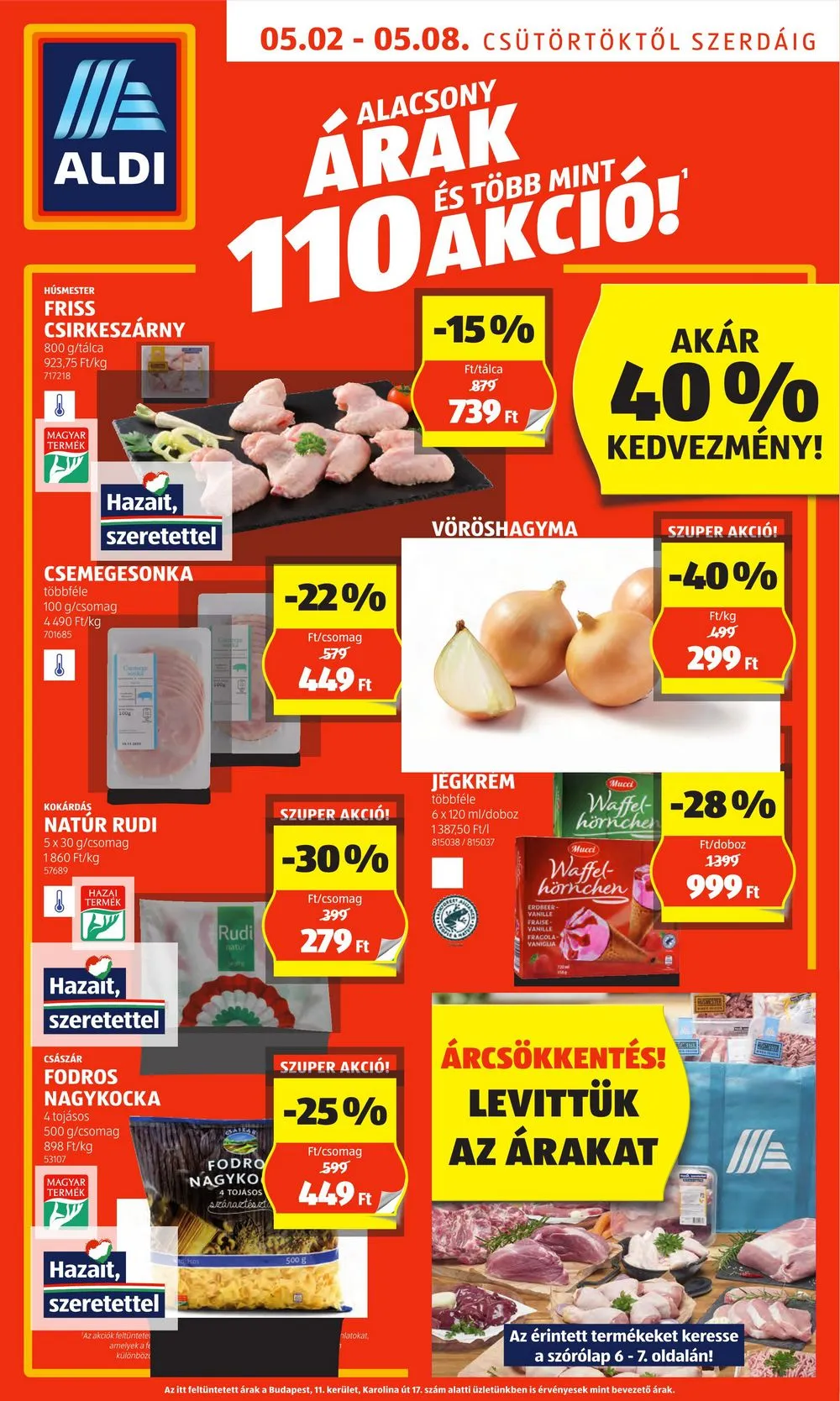 Aldi akciós újság 05.02–05.08