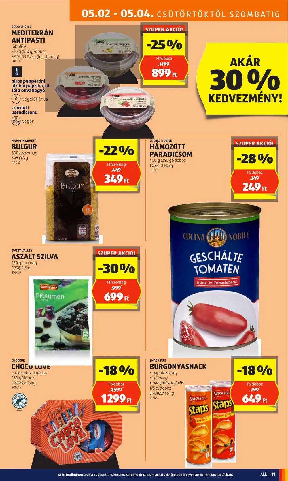Aldi akciós újság 05.02–05.08 – 13. oldal