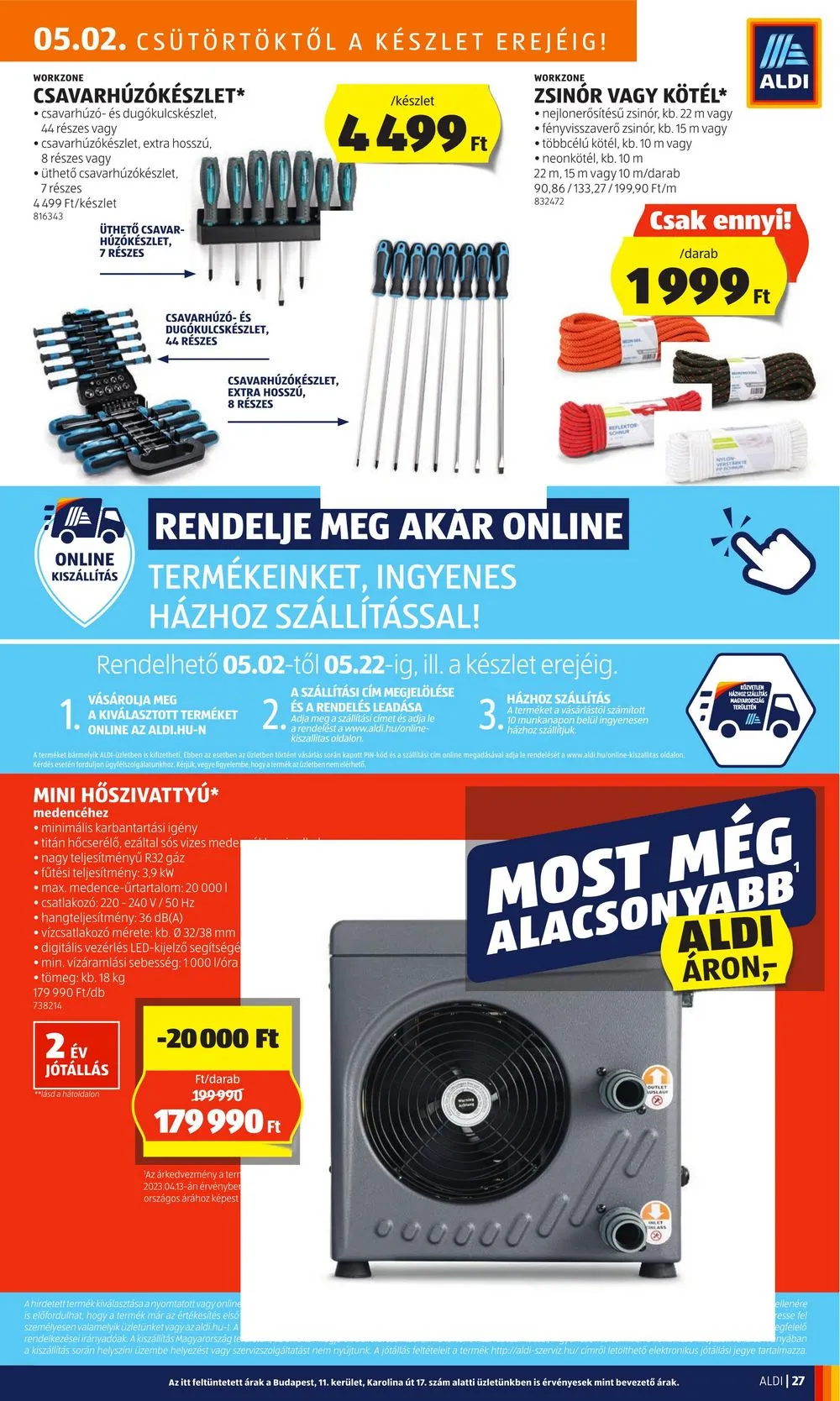 Aldi akciós újság 05.02–05.08 – 29. oldal