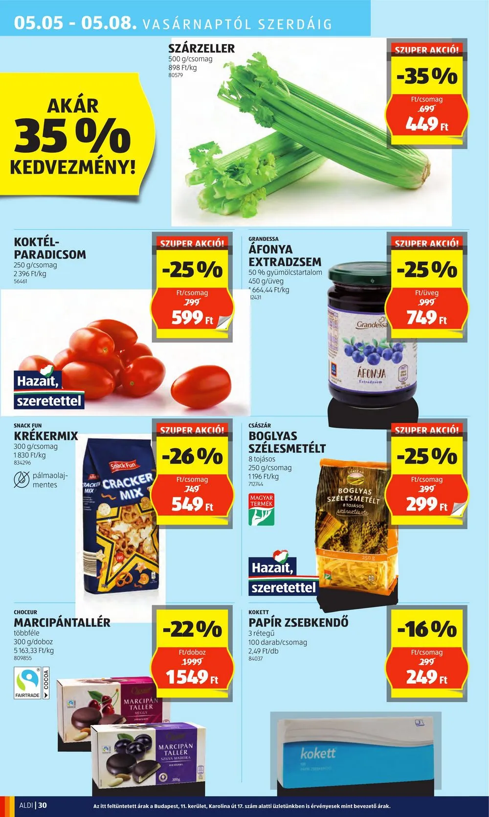 Aldi akciós újság 05.02–05.08 – 34. oldal