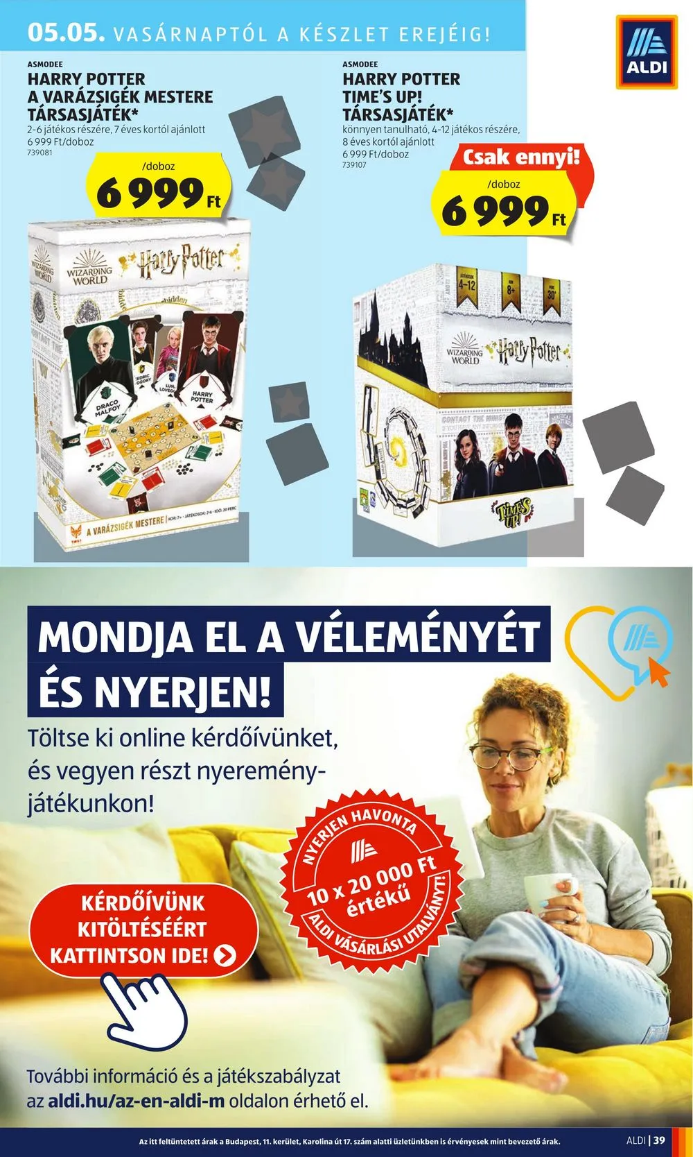 Aldi akciós újság 05.02–05.08 – 43. oldal