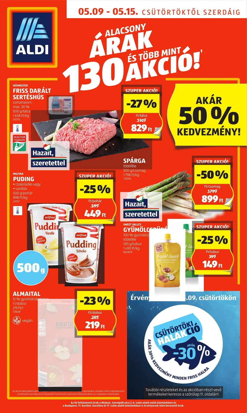 Aldi akciós újság 05.09–05.15