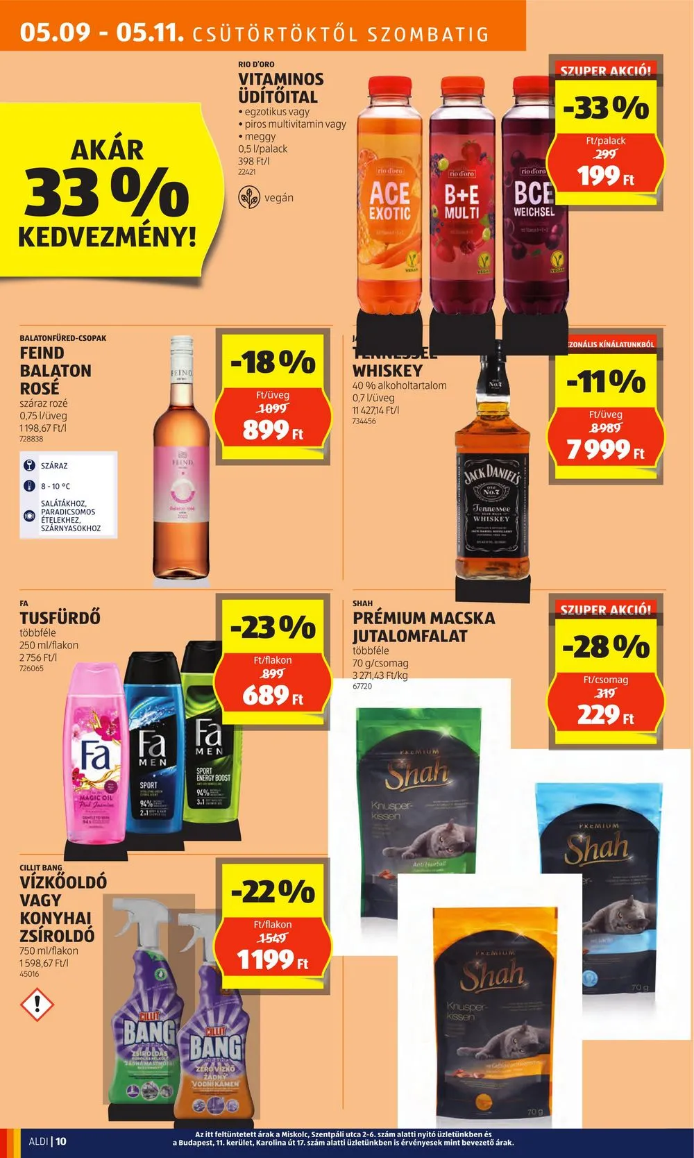 Aldi akciós újság 05.09–05.15 – 12. oldal